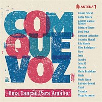 Přední strana obalu CD Com Que Voz - Uma Cancao para Amália