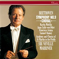 Sir Neville Marriner, Karita Mattila, Anne Sofie von Otter, Francisco Araiza – Beethoven: Symphony No. 9