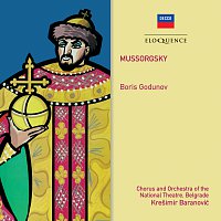 Přední strana obalu CD Mussorgsky: Boris Godunov
