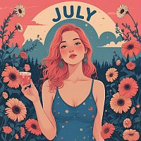 Přední strana obalu CD July