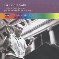 Přední strana obalu CD Sir Georg Solti - the first recordings as pianist and conductor, 1947-1958