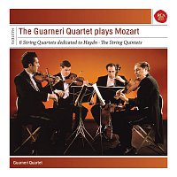 Přední strana obalu CD Guarneri Quartet plays Mozart Quartets and Quintets