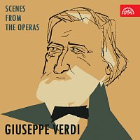 Přední strana obalu CD Verdi: Scény z oper
