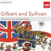 Přední strana obalu CD Essential Gilbert & Sullivan