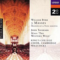 Přední strana obalu CD Byrd: 3 Masses, Taverner: Western Wind Mass etc.