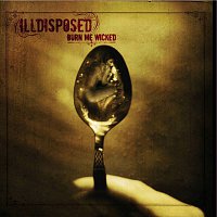 Přední strana obalu CD Burn me wicked