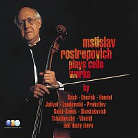 Přední strana obalu CD Mstislav Rostropovich plays Cello Works