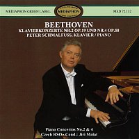 Přední strana obalu CD Beethoven: Piano Concertos Nos. 2 & 4