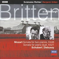 Přední strana obalu CD Britten At Aldeburgh