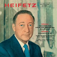 Jascha Heifetz – Rosza: Violin Concerto, Op. 24, Spohr: Violin Concerto No. 8, Op. 47 in A Minor, Tchaikovsky: Sérénade mélancolique, Op. 26