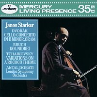 Přední strana obalu CD Dvorák: Cello Concerto / Bruch: Kol Nidrei / Tchaikovsky: Variations on a Rococo Theme