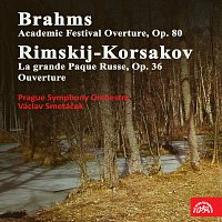 Přední strana obalu CD Brahms: Akademická slavnostní předehra, Rimskij-Korsakov: Ruské velikonoce