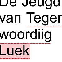 De Jeugd Van Tegenwoordig – Leuk