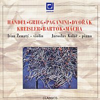 Přední strana obalu CD Händel, Grieg, Pabanini, Dvořák: Houslový recitál