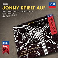 Přední strana obalu CD Krenek: Jonny Spielt Auf
