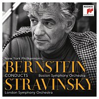 Přední strana obalu CD Bernstein Conducts Stravinsky