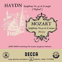 Přední strana obalu CD Mozart: Symphony No. 40; Haydn: Symphony No. 92 [Remastered 2024]