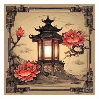 Přední strana obalu CD Shanghai Lofi Beats