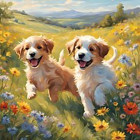 Přední strana obalu CD Paw-Tastic