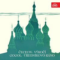 Přední strana obalu CD Čechov: Výročí, Gogol: Úředníkovo ráno. Výběr scén