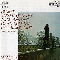 Přední strana obalu CD Antonin Dvorak: String Quartet No. 12 "American" & Piano Quintet in A Major Op. 81