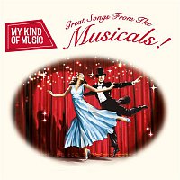 Přední strana obalu CD My Kind of Music: Great Songs from the Musicals!
