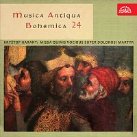 Přední strana obalu CD Harant: Missa quinis vocibus super dolorosi martyr (Musica Antiqua Bohemica 24 )