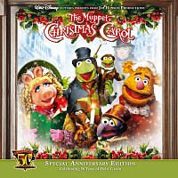 Přední strana obalu CD The Muppets Christmas Carol