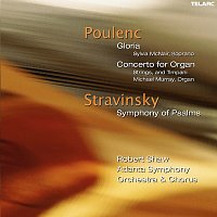 Přední strana obalu CD Poulenc: Gloria, FP 177 & Organ Concerto, FP 93 - Stravinsky: Symphony of Psalms