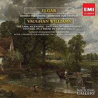 Přední strana obalu CD Elgar Enigma Variations, Vaughan Williams The Lark Ascending (The National Gallery Collection)