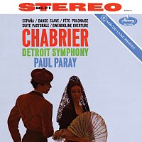 Přední strana obalu CD Chabrier: Le roi malgré lui; Espana; Gwendoline Overture; Suite pastorale [Paul Paray: The Mercury Masters II, Volume 9]