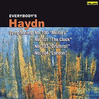 Přední strana obalu CD Everybody's Haydn: Symphonies Nos. 100 "Military," 101 "The Clock," 103 "Drumroll" & 104 "London"