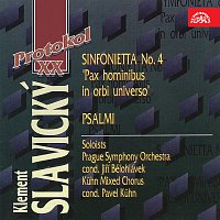 Přední strana obalu CD Slavický: Symfonieta č. 4, Psalmi...