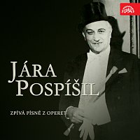Přední strana obalu CD Jára Pospíšil zpívá písně z operet