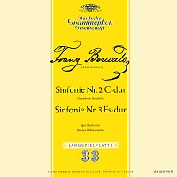 Přední strana obalu CD Berwald: Symphony No. 3 'Singuliere'; Symphony No. 4; Schubert: Symphony No. 4 'Tragic' [Igor Markevitch – The Deutsche Grammophon Legacy: Volume 17]