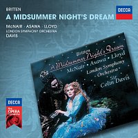 Přední strana obalu CD Britten: A Midsummer Night's Dream
