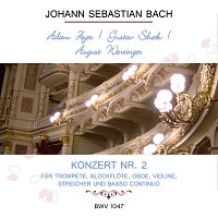 Adam Zeyer / Gustav Scheck / August Wenzinger play: Johann Sebastian Bach: Konzert Nr. 2 - fur Trompete, Blockflote, Oboe, Violine, Streicher und Basso continuo, BWV 1047