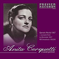 Přední strana obalu CD Anita Cerquetti - A vocal Portrait