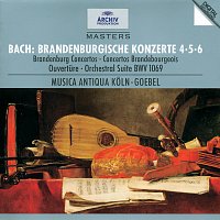 Přední strana obalu CD Bach, J.S.: Brandenburg Concertos Nos.4, 5 & 6; Overture No.4