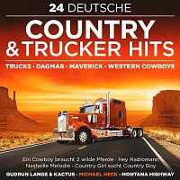 Přední strana obalu CD 24 Deutsche Country & Trucker Hits