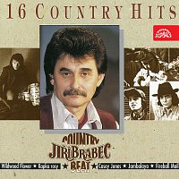 Přední strana obalu CD Country Beat Jiřího Brabce 16 Country Hits
