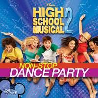 Přední strana obalu CD High School Musical 2: Non-Stop Dance Party