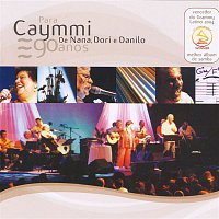 Přední strana obalu CD Para Caymmi. De Nana, Dori e Danilo - Ao Vivo