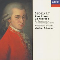 Přední strana obalu CD Mozart: The Piano Concertos