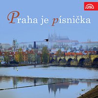 Přední strana obalu CD Praha je písnička