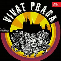 Přední strana obalu CD Vivat Praga. České pochody