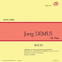 Jorg Demus – J.S. Bach: Chromatic Fantasia And Fugue in D Minor, BWV 903; Italian Concerto in F Major, BWV 971 [Jorg Demus – The Bach Recordings on Westminster, Vol. 6]