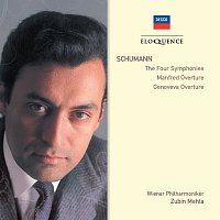 Přední strana obalu CD Schumann: The Four Symphonies; Manfred Overture; Genoveva Overture