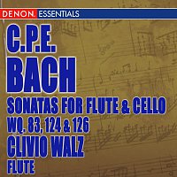 Různí interpreti – Carl Philip Bach: Sonatas for Flute Violoncello Wq. 83, 124 & 126