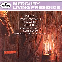 Přední strana obalu CD Dvorák: Symphony No. 9 "From the New World"/Sibelius: Symphony No. 2